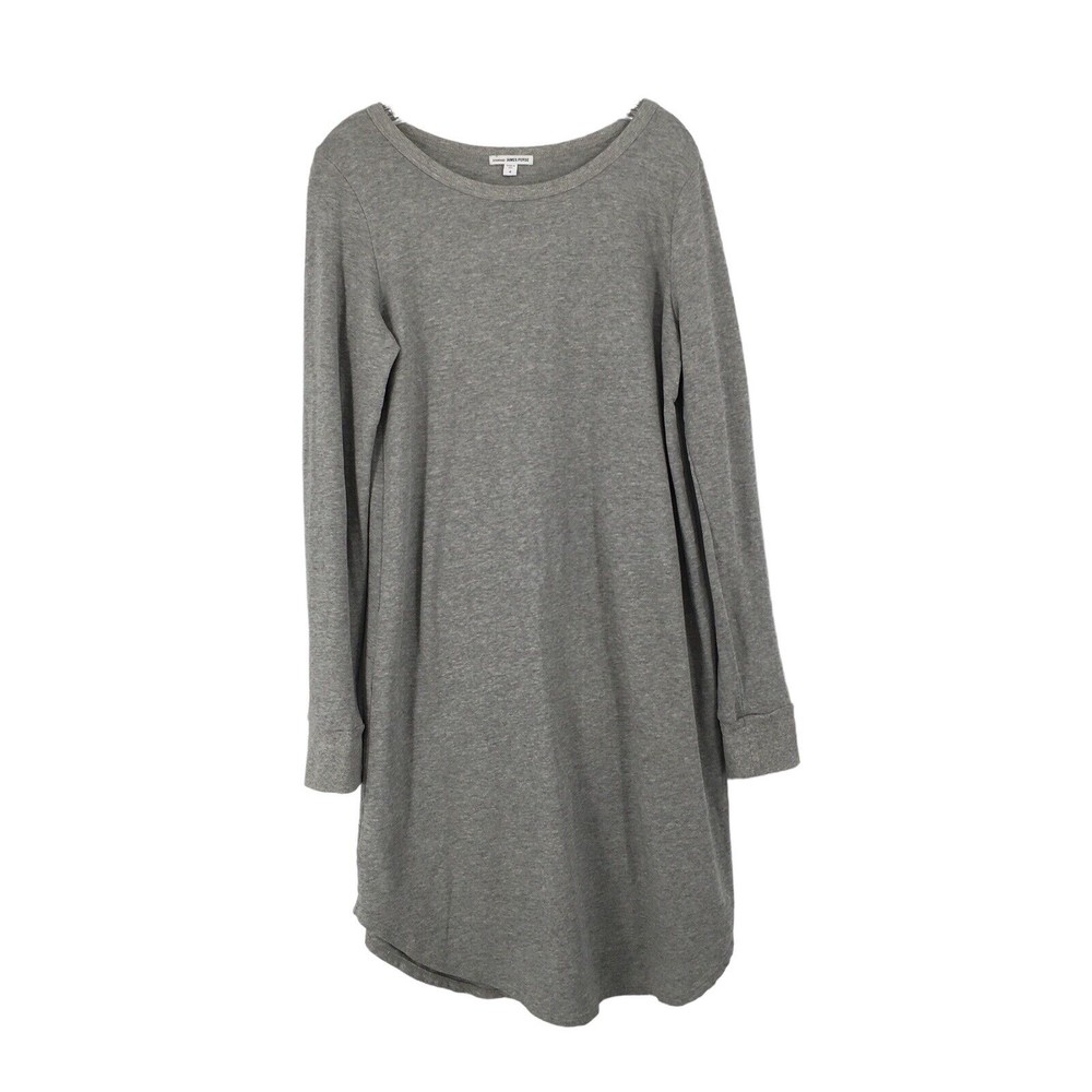 Standard James Perse Gray T Shirt Dress